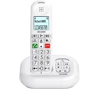 MOTO-Xl685 Voice - Téléphone Fixe Sans Fil Dect Senior Format Xl Avec Répondeur - Écran Haute Lisibilité - Grandes Touches - Audio Boost - Mains Libres - Blocage Des Appels - Blanc