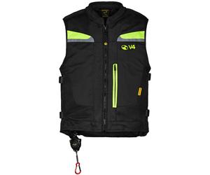 Motoairbag MAB v4 Gilet airbag, noir, Taille S/M
