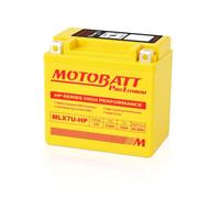 MOTOBATT - Batterie Lithium Moto HP MLX7UHP | 12V 5.0Ah 350CCA | Ultraligera con BMS Integrado | Compatible avec YTX5L-BS, et plus | Compatible avec Honda, Yamaha, Kawasaki, Suzuki, BMW et toutes