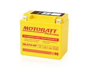 MOTOBATT - Batterie Lithium Moto HP MLX7UHP | 12V 5.0Ah 350CCA | Ultraligera con BMS Integrado | Compatible avec YTX5L-BS, et plus | Compatible avec Honda, Yamaha, Kawasaki, Suzuki, BMW et toutes