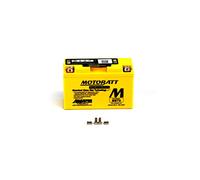 MOTOBATT - Batterie Moto AGM MB7U | 12V 7.0Ah 100CCA | Scellée & Activée en Usine | Compatible avec YT7B-BS, YT7B-4 | Compatible avec Honda, Yamaha, Kawasaki, Suzuki, BMW et toutes
