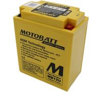 MOTOBATT MB12U (12V 15 Amp) 160CCA Factory Activated QuadFlex AGM Battery