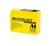 MotoBatt MBT4BB Batterie QuadFlex AGM 40CCA 12 V 2,5 A Activée en usine Remplace YT4BBS, GT4-3