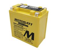 MotoBatt MBTX16U (12V 19 Amp) 250CCA Factory Activated QuadFlex AGM Battery