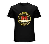 Motobecane Motorcycle Biker T-Shirt Mens Unisex Black Tees S