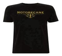 Motobecane Vintage Motorcycle Logo 1922 French Scooter Bike Two Stroke T-Shirt Mens Unisex Black Tees S
