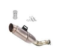 Motobike d'échappement Silencieux Ensemble de tuyaux d'échappement Silencieux d'échappement Tuyau de Liaison Tuyau Central pour GSXR1000 2003-2006 K3 BDJ pour GSXR 1000 K5 K6