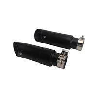 Motobike d'échappement Silencieux Silencieux d'échappement Court pour Moto, Accessoire pour Scout Bobber Rogue Sixty Twenty 2015 et Plus