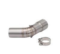 Motobike d'échappement Silencieux Silencieux d'échappement intermédiaire Moto, Compatible pour V Strom 1000 2014-2019,pour Vstrom 1050 2020-2021, DL 1000 Escape Moto DL1000
