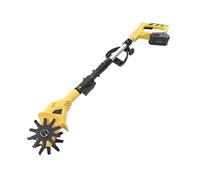 Motobineuse Électrique sans Fil avec 20V 2000mah Batterie 250r/min Faible Niveau Sonore Motobineuse Electrique pour Labourer, Retourner Sol, Orir Sillons, Désherber
