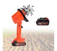 Motobineuse éLectrique Sans Fil, Micro-Motoculteur Portatif, Profondeur De Travail De 10 Cm, Mini-Motoculteur, Motoculteur Pour Ferme,Electrictiller-1battery