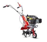 Motobineuse Thermique 139cc - 4 Fraises - Largeur de Travail 36cm - Elem Garden