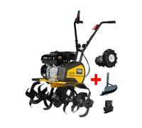 Motobineuse Thermique 212cc avec pack accessoires, largeur jusqu'à 85 cm TEXAS PACK-Lilli535TG