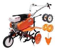 Motobineuse Thermique RURIS 7000FR ACC1 7 CV 212cc - Largeur de travail 83 cm Roues Caoutchouc + Roues Metalliques + Butteur