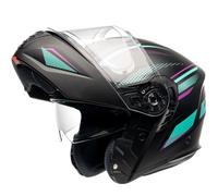 MOTOBLOUZ ATLAS HORIZON Casque modulable avec visière Solaire | Homologué ECE 22.06 & Compatible PINLOCK | Casque de Moto intégral | Casque Moto modulable | Tailles XS-XL