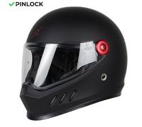MOTOBLOUZ Casque Intégral COMANDO Black | ECE 22.06 L