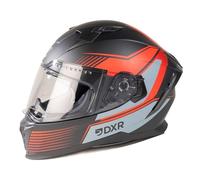 MOTOBLOUZ Casque intégral EROS NEO Adulte Homologué ECE 22.06 M | Casque moto avec visière solaire, bavette anti-remous, intérieur lavable