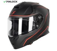 MOTOBLOUZ Casque Intégral MIRAGE BLACK/RED Black/Grey/Red | ECE 22.06 M