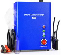 MOTOCOCHE T80 Machine a Fumee Detection de Fuite avec Pompe à Air Intégrée, Détecteur de Fuite de Fumée Automobile Détection de Fuites de Vide pour Toutes Voitures