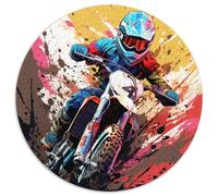 MotoCroix 1000pcs (67.5x67.5cm) Puzzles Adaptés Aux Adultes Et Aux Personnes Âgées De 14 Ans Et Plus