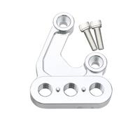 Motocross CNC Foot Pegs Fixing Bracket Rests Pedal Mount Support Bracket Fit For Surron Light Bee X S Fit For Segway X160 X260 Pédale moto ressort(Silver Right Bracket)