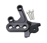 Motocross CNC Foot Pegs Fixing Bracket Rests Pedal Mount Support Bracket Fit For Surron Light Bee X S Fit For Segway X160 X260 Pédale moto ressort(Black Left Bracket)
