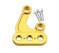 Motocross CNC Foot Pegs Fixing Bracket Rests Pedal Mount Support Bracket Fit For Surron Light Bee X S Fit For Segway X160 X260 Pédale moto ressort(Gold Right Bracket)