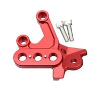 Motocross CNC Foot Pegs Fixing Bracket Rests Pedal Mount Support Bracket Fit For Surron Light Bee X S Fit For Segway X160 X260 Pédale moto ressort(Red Left Bracket)