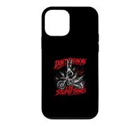 Motocross « Don't Follow Me I Do Stupid Things » Coque pour iPhone 12 Mini