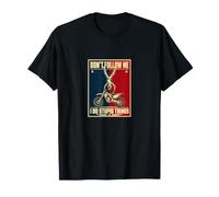 Motocross « Don't Follow Me I Do Stupid Things » T-Shirt