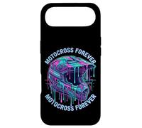 Motocross Forever Casque Graphique coloré Coque pour iPhone Air