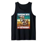Motocross Grandpa Saying For Dirt Bike Dad Funny Retirement Débardeur