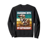Motocross Grandpa Saying For Dirt Bike Dad Funny Retirement Sweatshirt