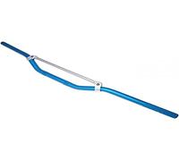 Motocross Guidon Aluminium avec strebe Bleu 22 mm - 810 mm