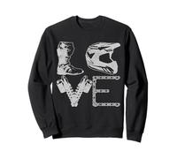 Motocross Love MX Enduro Dirt Bike Freestyle Moto Cadeau Sweatshirt