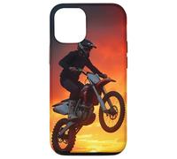 Motocross motard moto de cross trial enduro freestyle saut Coque pour iPhone 12/12 Pro