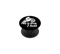 Motocross Moto This is How I Roll Fun Dirt Biker PopSockets PopGrip Adhésif