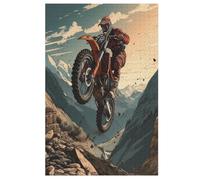 Motocross Puzzle en Bois 1000 Pièces, DIY, Divertissement Créatif, Amusement Puzzles pour Adultes Et EnfFourmis À Partir De 12 Ans, 78×53cm