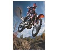 Motocross Puzzle en Bois Enfant 1000 Pièces - Jeu EduChatif Motricité Fine Et Concentration - Puzzles pour Adultes (78×53cm)