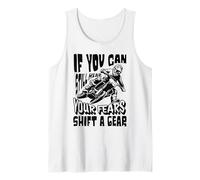 Motocross Rider « If You Can Hear Your Fears Shift a Gear » Débardeur