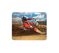 Motocross Tapis de Souris Tapis de Moto Son Biker Kids Fun Cadeau Ordinateur PC Cadeau # 8087