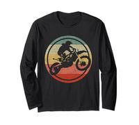Motocross Vintage Enduro Freestyle Moto Cadeau Manche Longue