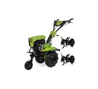 VITO - Motoculteur à essence 7CV 4T 5200W 212 cm3 Motobineuse avec Fraises et Butteur
