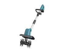 Motoculteur De Jardin, Motoculteur Électrique 270 TR/Min, Longueur De Corps Réglable, Batterie Longue Durée, Cultivateur De Sol Puissant pour Pelouse, Verger, Potager