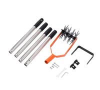 Motoculteur de jardin rotatif à main avec engrenages emboîtables et netteté pour un ameublissement optimal du sol Tiller rotatif pour le jardinage