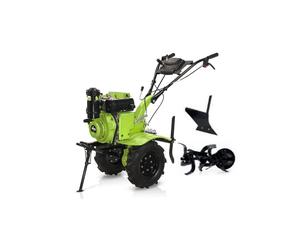 Motoculteur diesel 5200W 246 cm3 7CV D?marrage ?lectrique VITO AGRO transmission directe