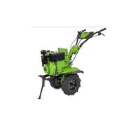 VITO - Motoculteur à Moteur Diesel 7cv avec Fraises et butteur Démarrage électrique Transmission directe Motobineuse Fraises et butteur