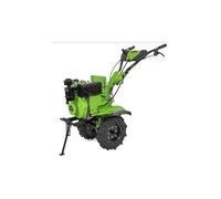 Motoculteur Diesel Moteur 7 CV 246 cm3 Motobineuse avec fraises et butteur Démarrage électrique