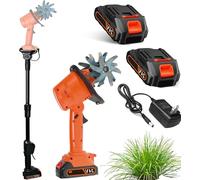 Motoculteur Électrique De Jardin, Petit Motoculteur De Jardin, Motoculteur sans Fil avec Batterie Au Lithium Rechargeable Et Tige De Montage, for Ferme, Jardin Et Pelouse