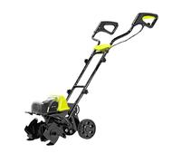 Motoculteur Électrique, Motoculteur De Jardin 180 TR/Min, Puissant Moteur sans Balais, Motoculteur De Jardinage avec Double Interrupteur Marche/arrêt De Sécurité pour Potager